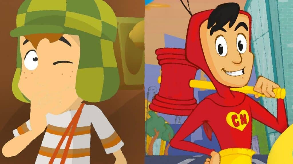 CHAVES E CHAPOLIN em A CHAVE PARA O PERDÃO
