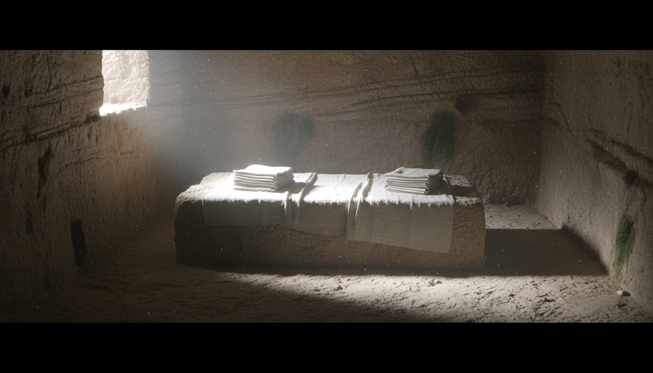 (B) Túmulo por dentro